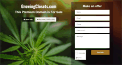 Desktop Screenshot of growingclosets.com
